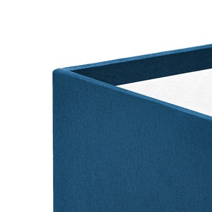 Aufbewahrungsbox mit Deckel Geschenkbox Schachtel Kiste blau personalisierbar indiv. Farbe & Maß auf Anfrage Heimatschachtel Bild 6