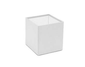 Box ohne Deckel | Aufbewahrungsbox | Schachtel | Kiste | weiß | personalisierbar | quadratisch | indiv. Farbe & Maß auf Anfrage