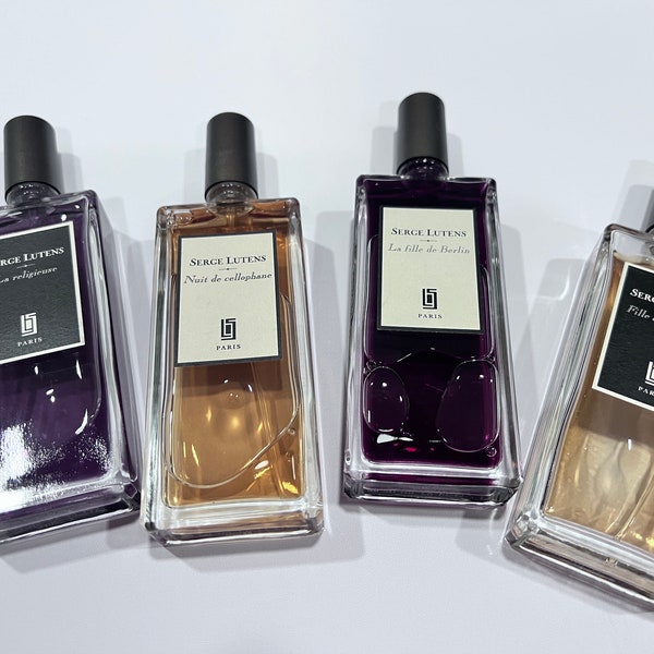 Serge Lutens - Perfume Sampler/Travel (Nuit De Cellophane/Fille en aiguilles/La fille de Berlin/ La religieuse)