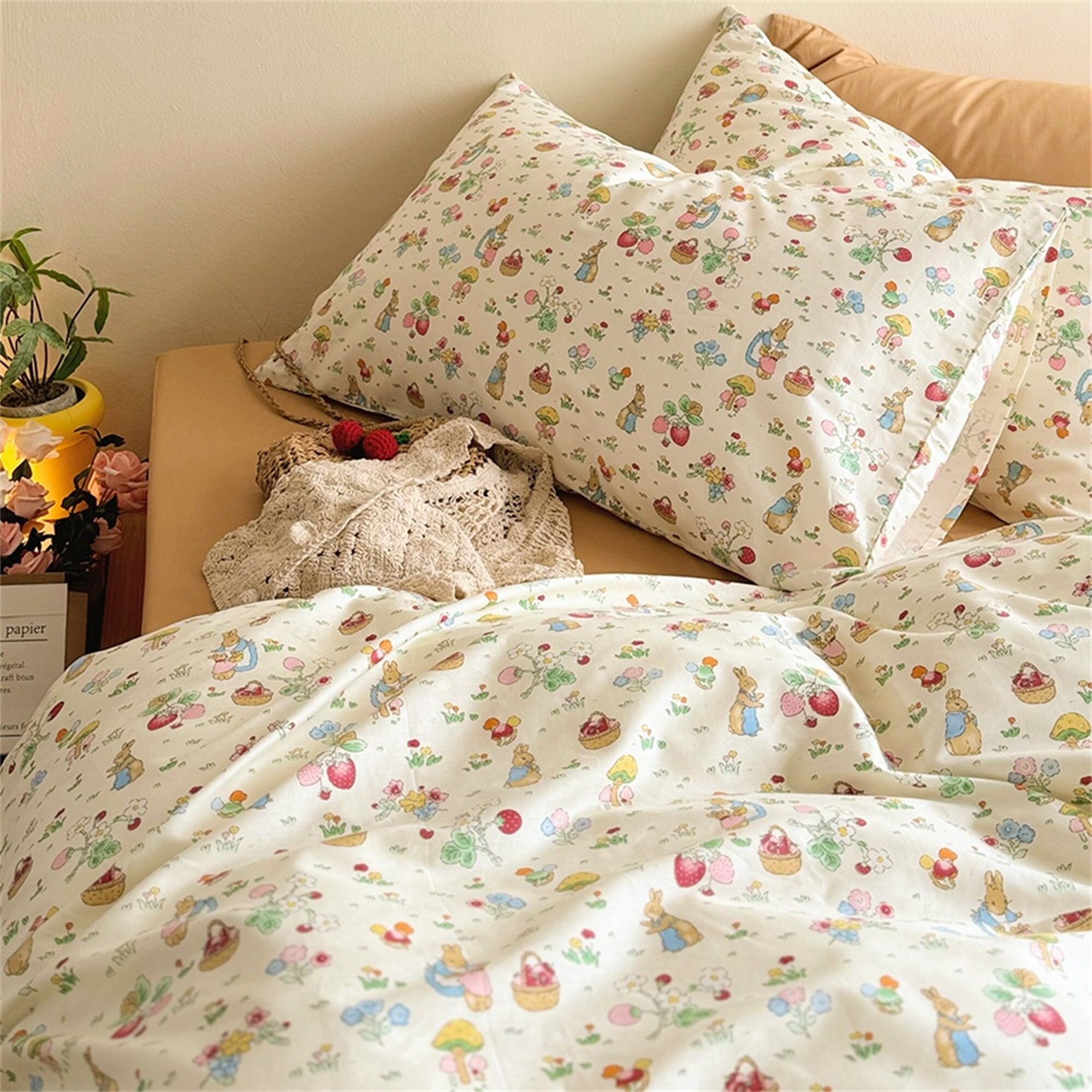 Cartoon Bedsheet Etsy Canada