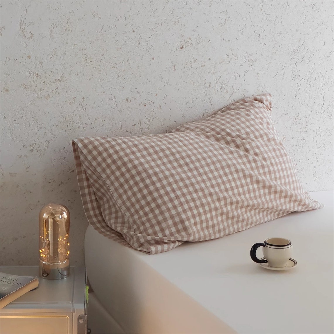 Multicolored Gingham Pillowcases Cotton Pillow Shams Bedding Etsy