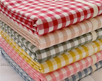 Kariertes Bettbezug-Set mit Kissenbezügen Gingham Bettwäsche-Sets Twin Full Queen King Bettbezug Plaid Dorm Bettwäsche Back to School Bedding