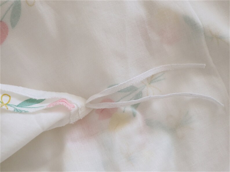 Tulip Comforter Cover Floral Bedding Set 3pcs Duvet Cover Cotton Flower