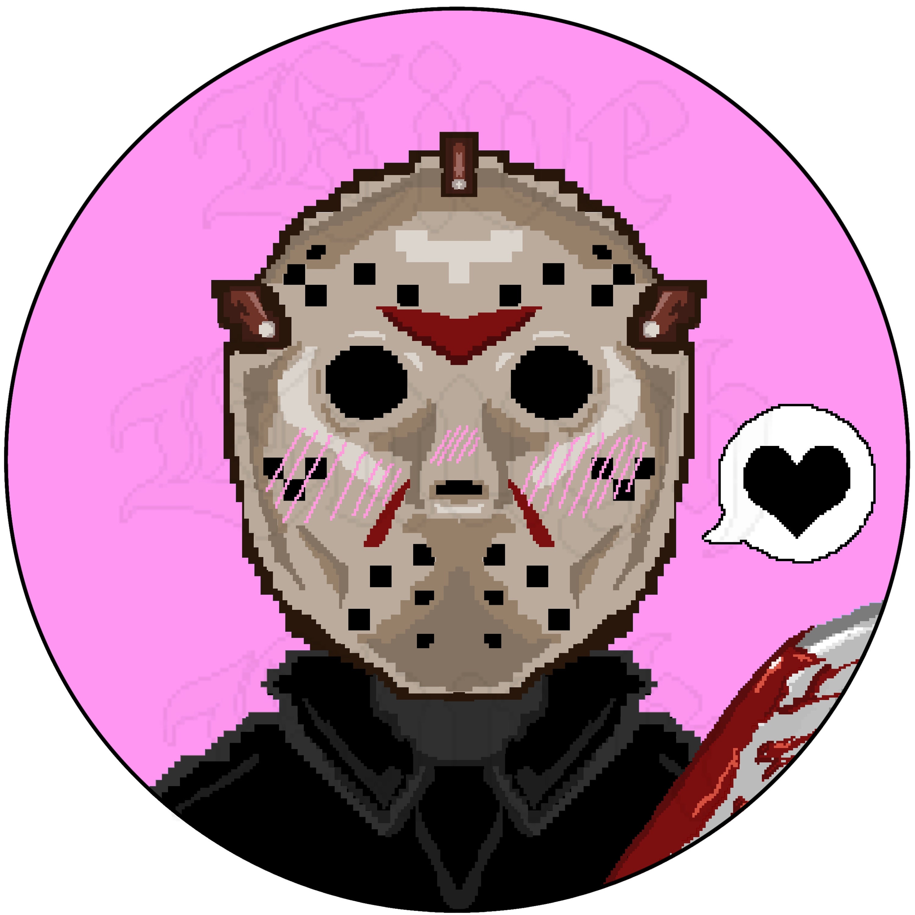 Pixilart - Friday the 13th: ------ Puzzle by SILEX