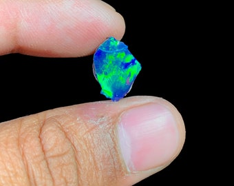 2.00 Ct, Top Quality Black Opal Rough, Ethiopian Black Opal Rough, Natural Black Opal Rough, Black Opal Rough Specimen For Making Jewelry