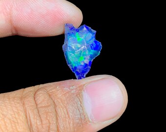 4.50 Ct, Top Quality Black Opal Rough, Ethiopian Black Opal Rough, Natural Black Opal Rough, Black Opal Rough Specimen For Making Jewelry