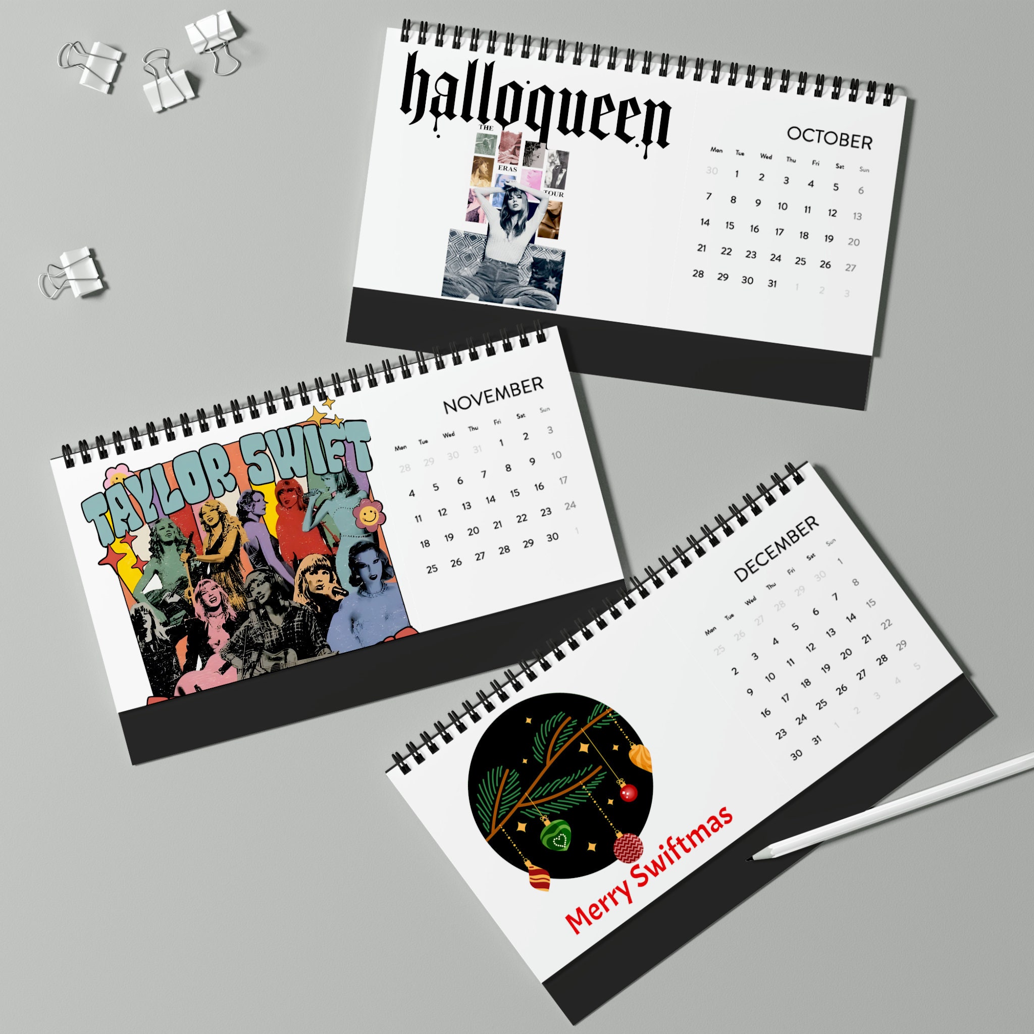 2024 Taylor Eras calendar, Taylor christmas/New year calendar sold by