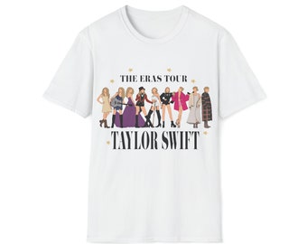 Vintage Taylor Swiftie merch, The Eras Tour 2024 Midnights Album Illustration Photo T-Shirt Taylor 1989 T-Shirt TS Merch,Reputation  Swiftie