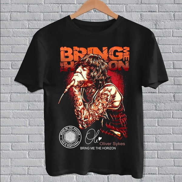 Bring Me The Horizon T-Shirt Sempiternal Tour Officiel Homme Noir - BMTH
