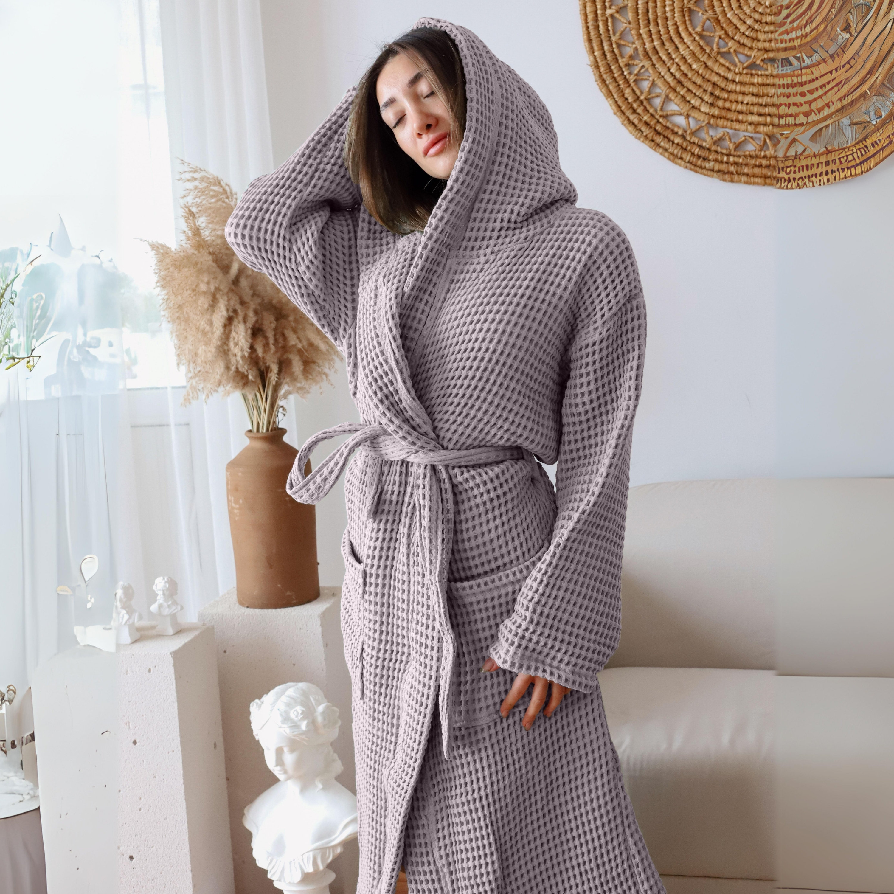 Oversized hooded dressing gown hotsell