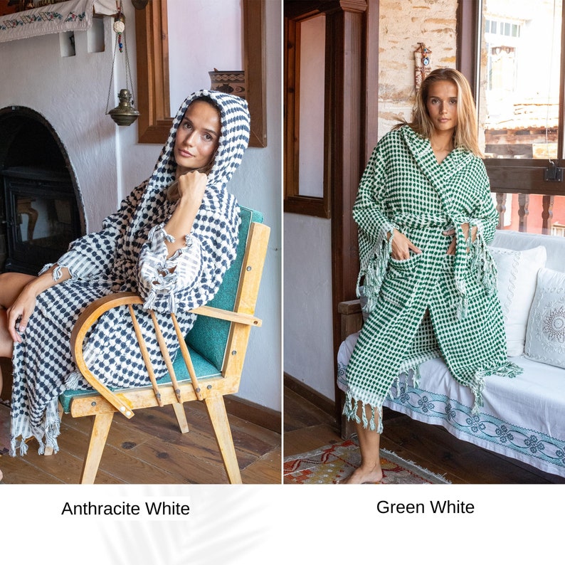 cotton robe, housewarming gift, natural clothing, women robe, dressing gown, bridesmaid robe, kimono robe, long robe, bath wear, custom robe, woman night gown, bubble bathrobe, mens robe