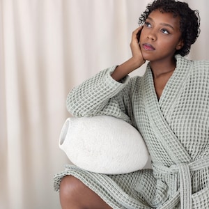 Oversized Turkish Cotton Kimono Robe, Soft Bath Wear for Women, Effortlessly Chic Kimono Robe, Ideal Bridal Gift, Relaxing Lounging Wear