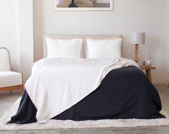 Custom Crinkle Muslin Bedspread: Ultra Soft 8 Layer Gauze Cotton Comforter