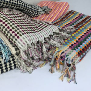 Organic Towel Thick, Soft Towel, Turkish Bath Towel, Beach Towel, Hand Towel, Bathroom Decor Gift Towels, Decorative Multicolor Luxury Towel