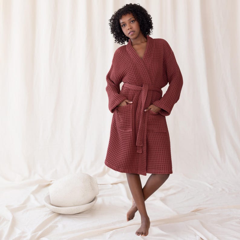 Oversized Turkish Cotton Kimono Robe: Soft Loungewear, Bridal Gift - Etsy