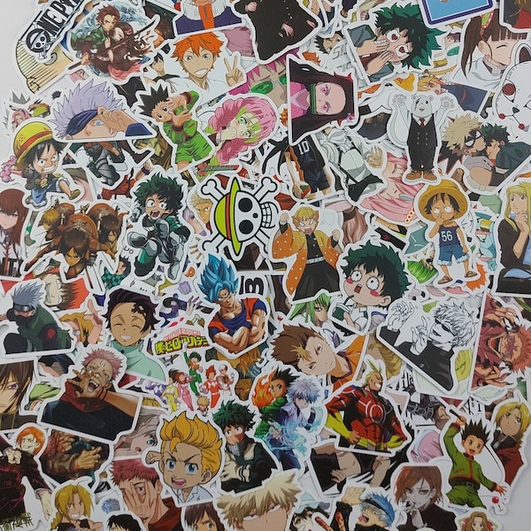Anime Sticker Pack Etsy
