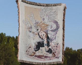 Anime Blanket Embroidered Tapestry