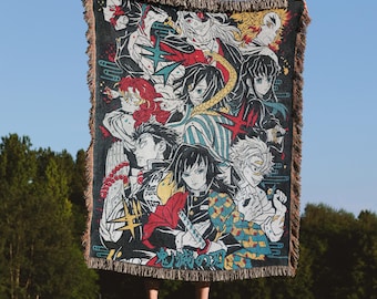 Anime Woven Blanket / Tapestry Throw Wall Decor