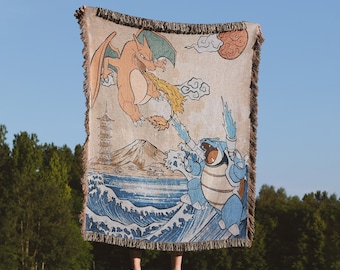 Anime Woven Blanket / Tapestry Throw Wall Decor