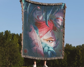 Anime Woven Blanket / Tapestry Throw Wall Decor