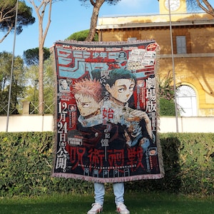 Anime Woven Blanket / Tapestry Throw Wall Decor