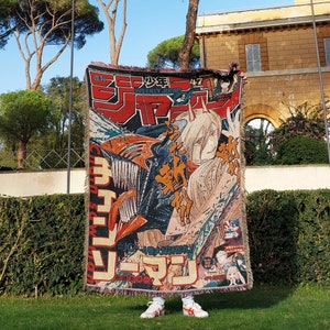 Anime Woven Blanket / Tapestry Throw Wall Decor