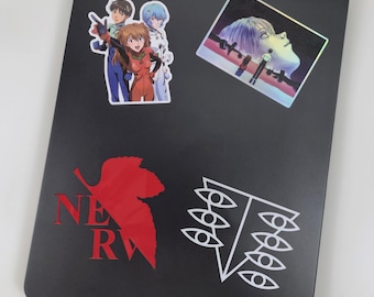 Klistermärken EVA SEELE NERV Anime Pack Telefonklistermärke Laptop Bil