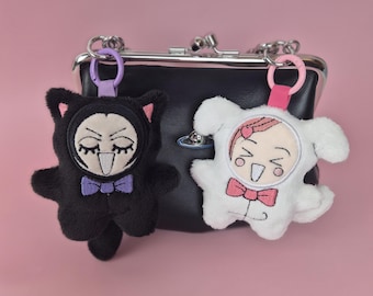 Anime Plushies Nana & Hachi Keychain