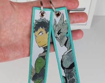 Anime Embroidered Keychain - Double Sided Jet Tag