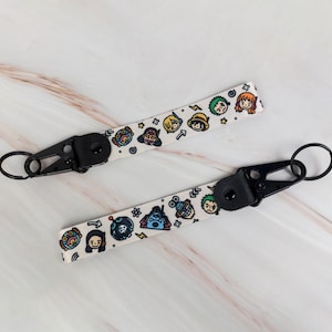 Anime Keychain / Double Sided Strap Jet tag Style 6