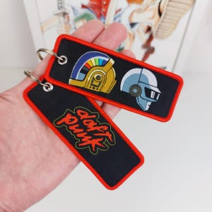 Anime Bestickter Schlüsselanhänger Jet Tag