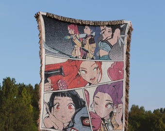 Anime Woven Blanket / Tapestry Throw Wall Decor