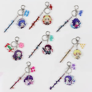 Anime Keychain / Keyring