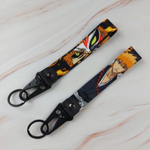 Anime Keychain / Double Sided Strap Jet tag Style 5