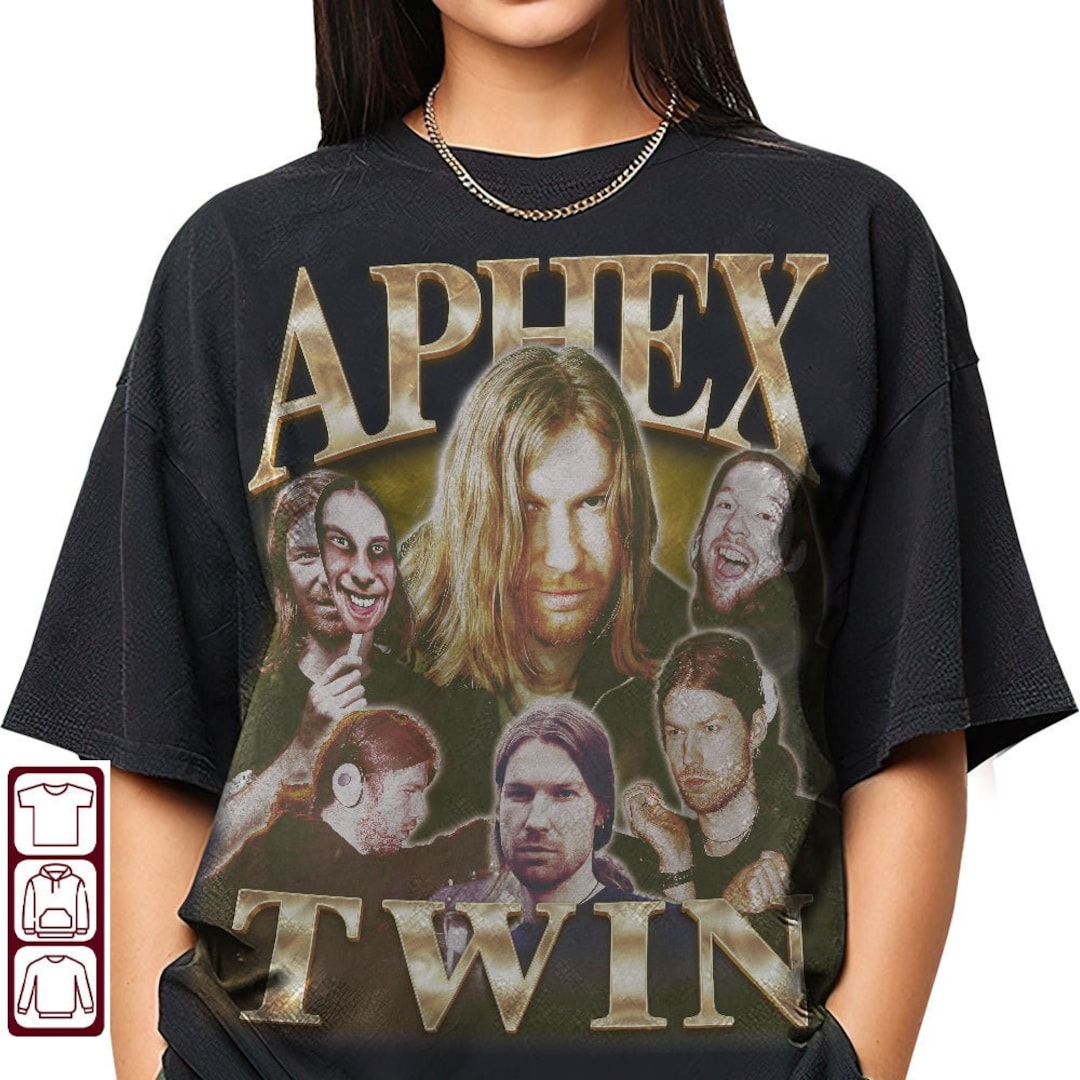Aphex Twin 90s Vintage Shirt Aphex Twin Bootleg Shirt Aphex - Etsy