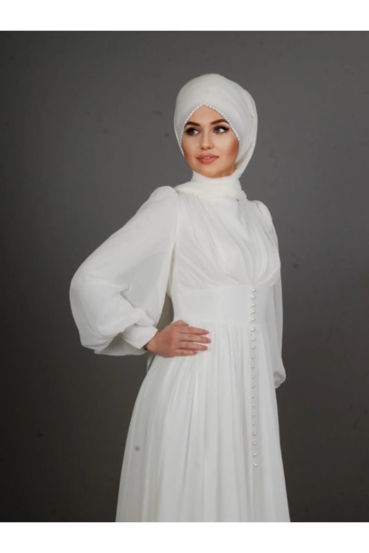 bridal turban hijab