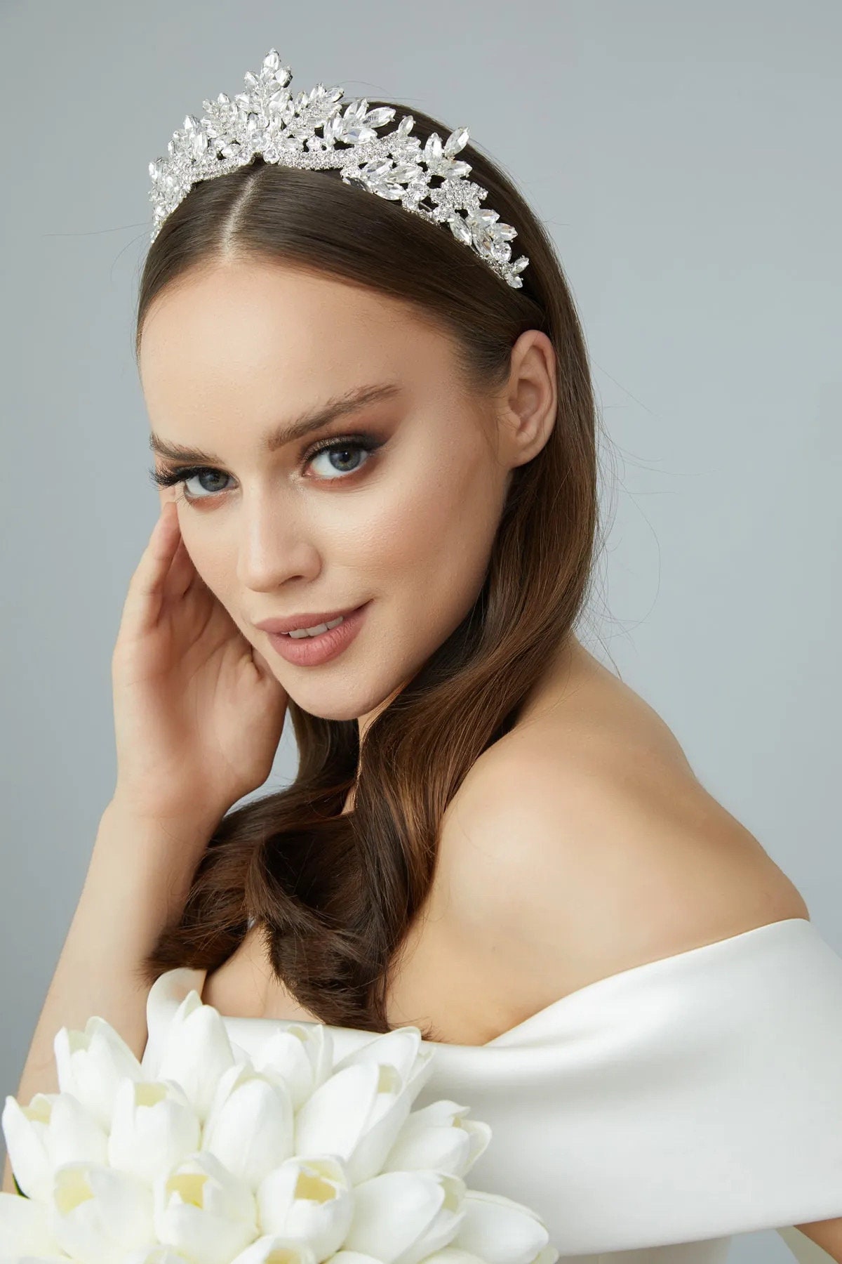 bridal hijab veil