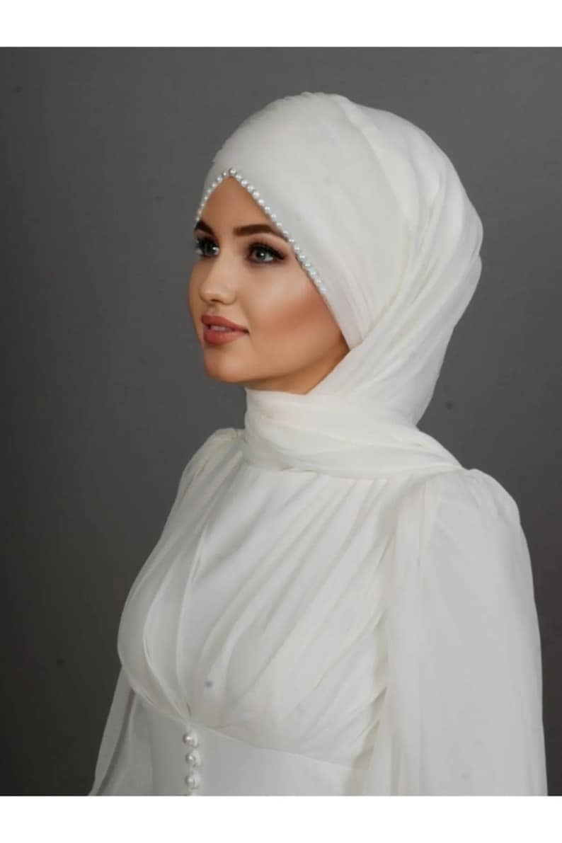 bridal turban hijab