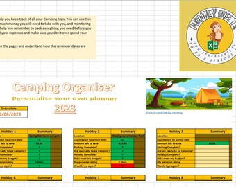 Organizador de campamento