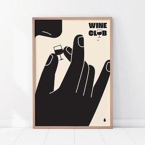 Funny Wine Poster, Wine Club Print, IMore Wine, Original Wine Party Wall Art