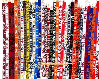 Beaded Purse Strap, Beaded Bag Strap, College Purse Strap, GameDay Straps, All Beaded Names Available