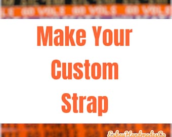 Make Your Custom Beaded Purse Strap, Beaded Bag Strap, College Purse Strap, GameDay Straps, All Beaded Names Available.