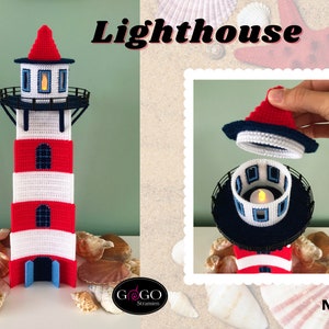 PDF Lighthouse Plastic Canvas, 7 count Needlework book english Needlepoint