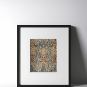 Rug wall decor, Pattern Wall Decor, Farmhouse art print, Modern Farmhouse Print, Transitional Pattern Wall Decor, Trendy Pattern Wall Decor bild 6