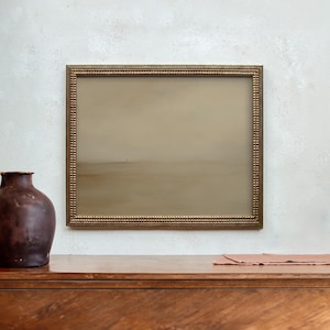 Jesus Finds the One - Unframed Art Print, Minimalist Christian Wall Art, Jesus and the lost sheep, Subtle & Neutral Religious Art