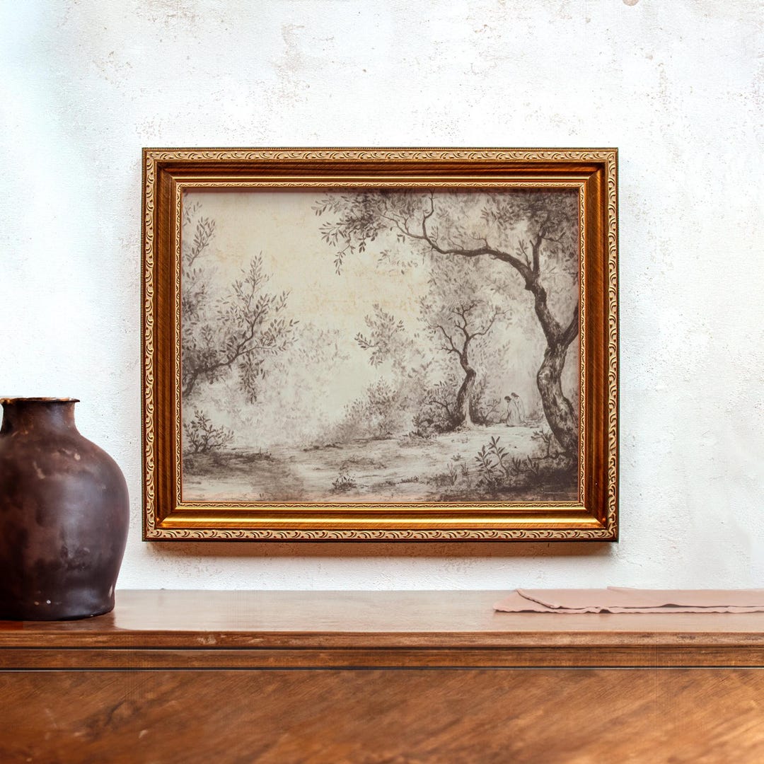 Garden of Gethsemane Unframed Art Print - Christian Wall Art, Biblical ...