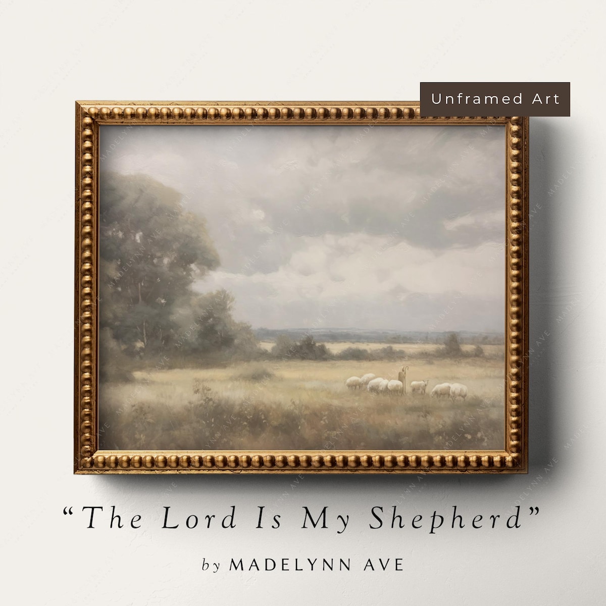 The Lord is My Shepherd Wall Art