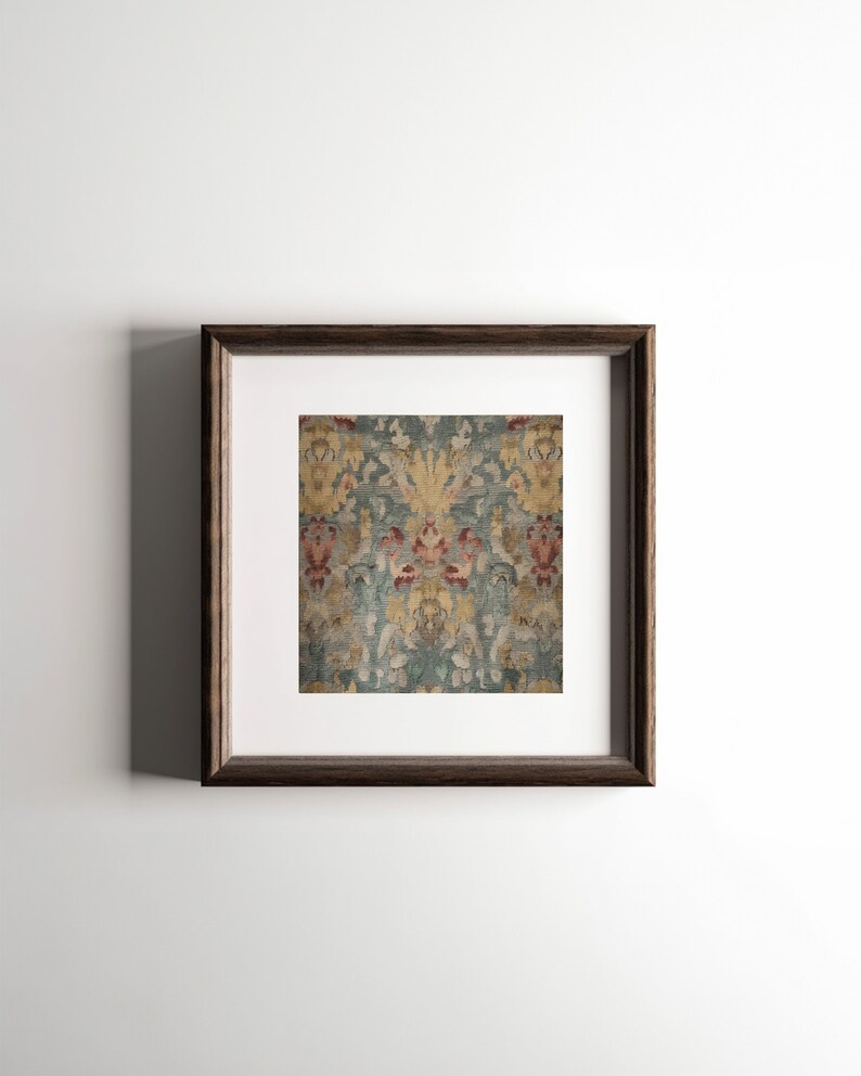Rug wall decor, Pattern Wall Decor, Farmhouse art print, Modern Farmhouse Print, Transitional Pattern Wall Decor, Trendy Pattern Wall Decor bild 4