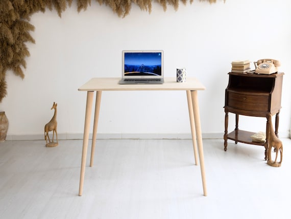 Mcm wood desk discount
