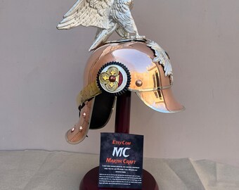 Medieval Prussian Pickelhaube Helmet with Eagle - German Military Relic,Vintage Helmet-SCA LARP Cosplay Fantasy Custome Reenactments  Helmet